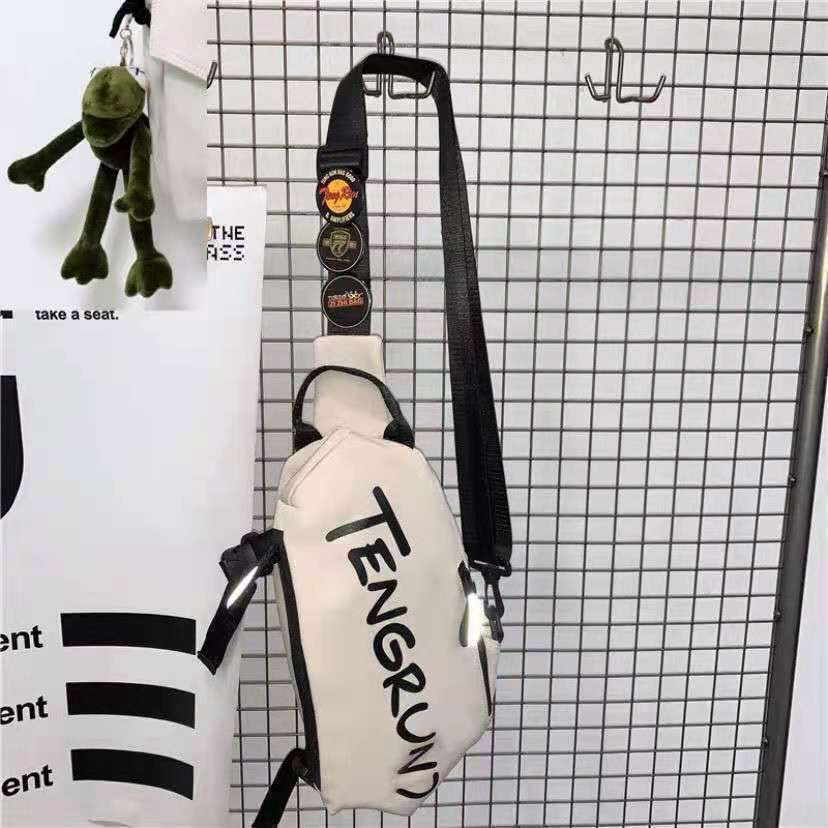 Wholesale Messenger bag sports waist bag casual fashion shoulder bag student personality small cross bag chest bag